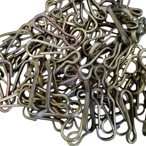 200 Clasps pendant bail ANTIQUE BRASS Connector jewelrymaking DIY necklaces